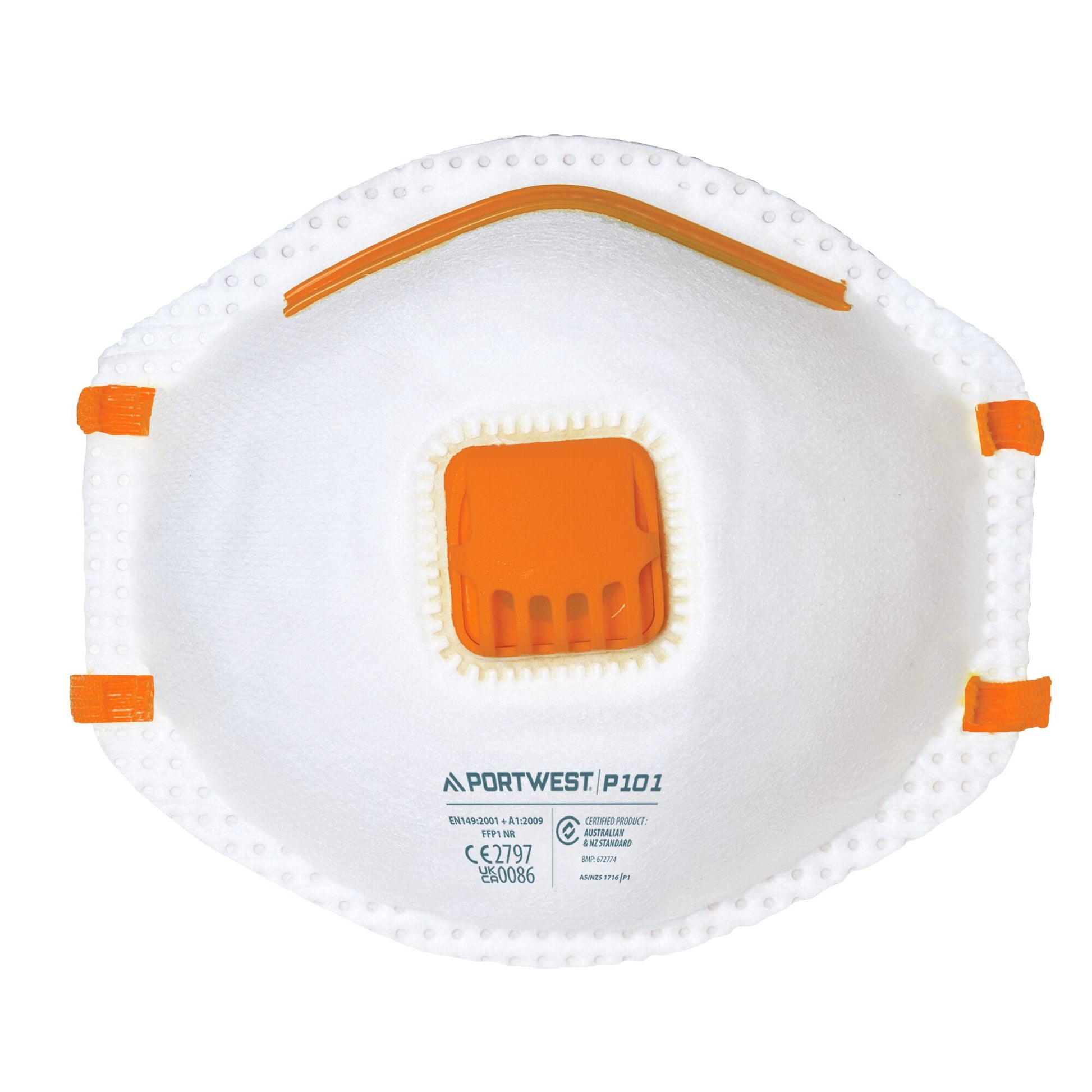 Portwest (P101) FFP1 Valved Respirator (Pk10)