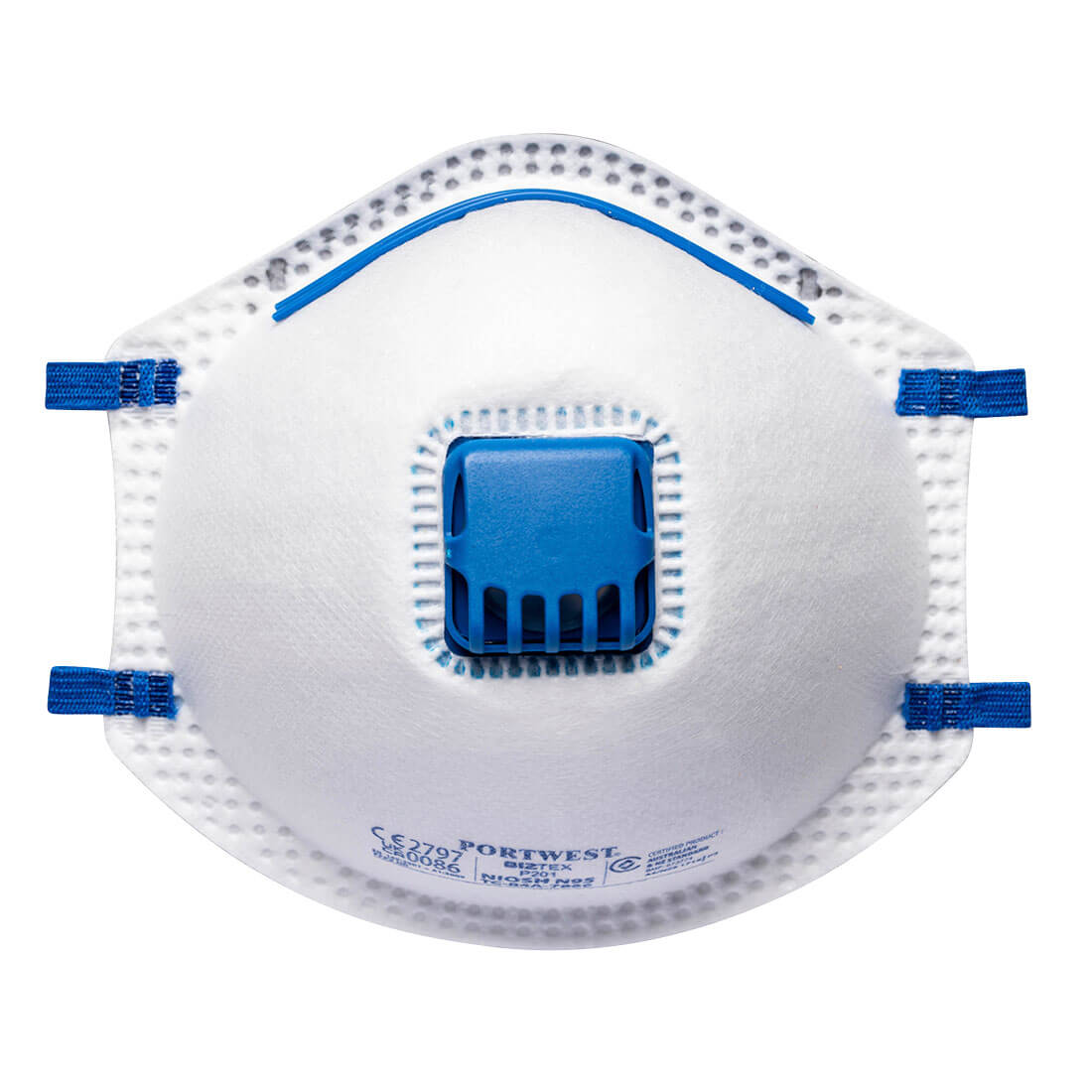 Portwest (P201) FFP2 Valved Respirator (Pk10)
