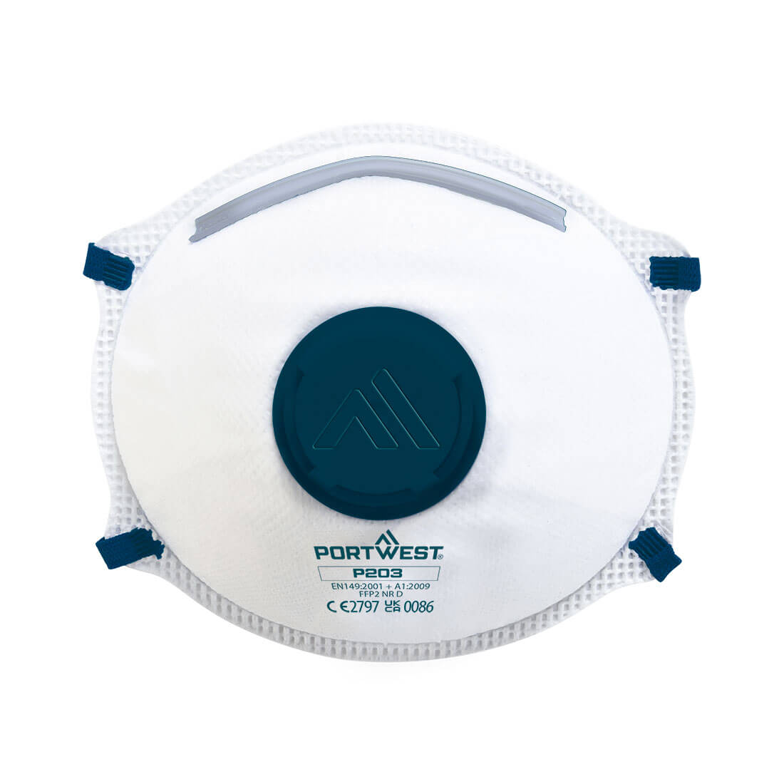 Portwest (P203) FFP2 Valved Dolomite Respirator (Pk10)