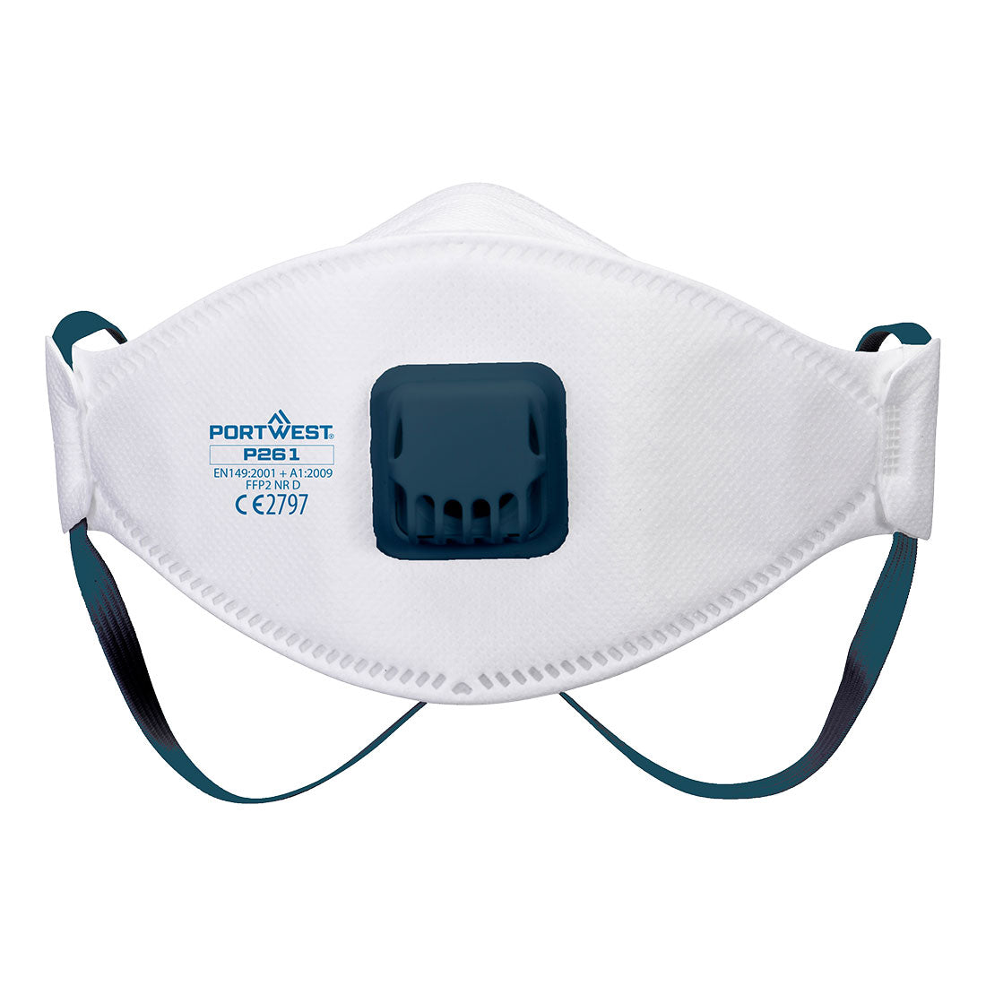 Portwest (P261) Trifold Valved Dolomite FFP2 Respirator (Pk10)