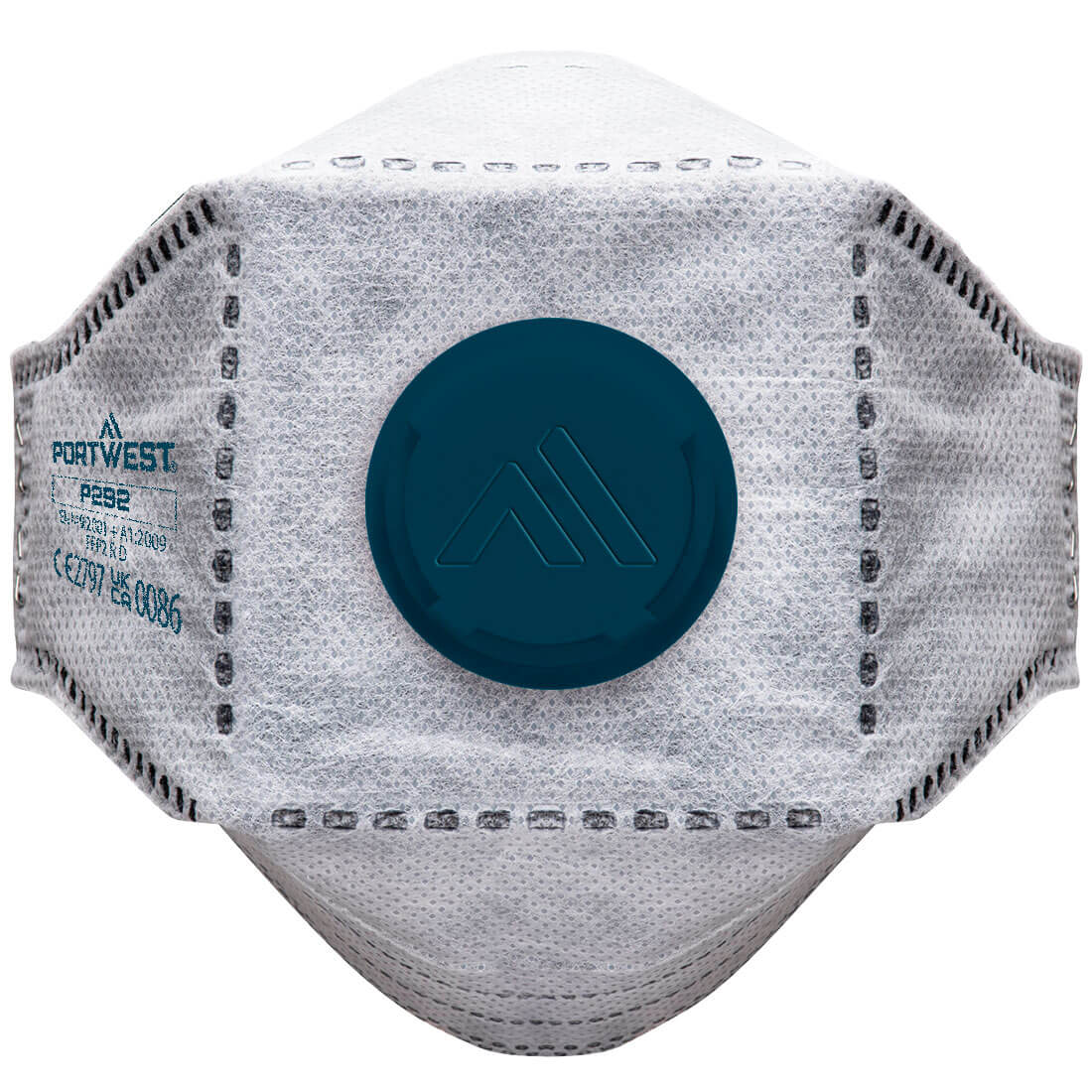 Portwest (P292) EAGLE FFP2 Valved Carbon Fold Flat Respirator (Pk10)