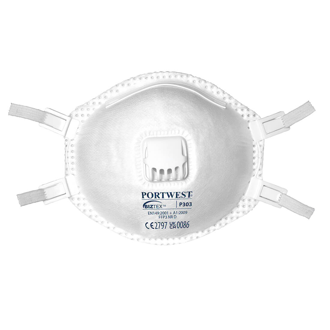 Portwest (P303) FFP3 Valved Dolomite Respirator (Pk10)