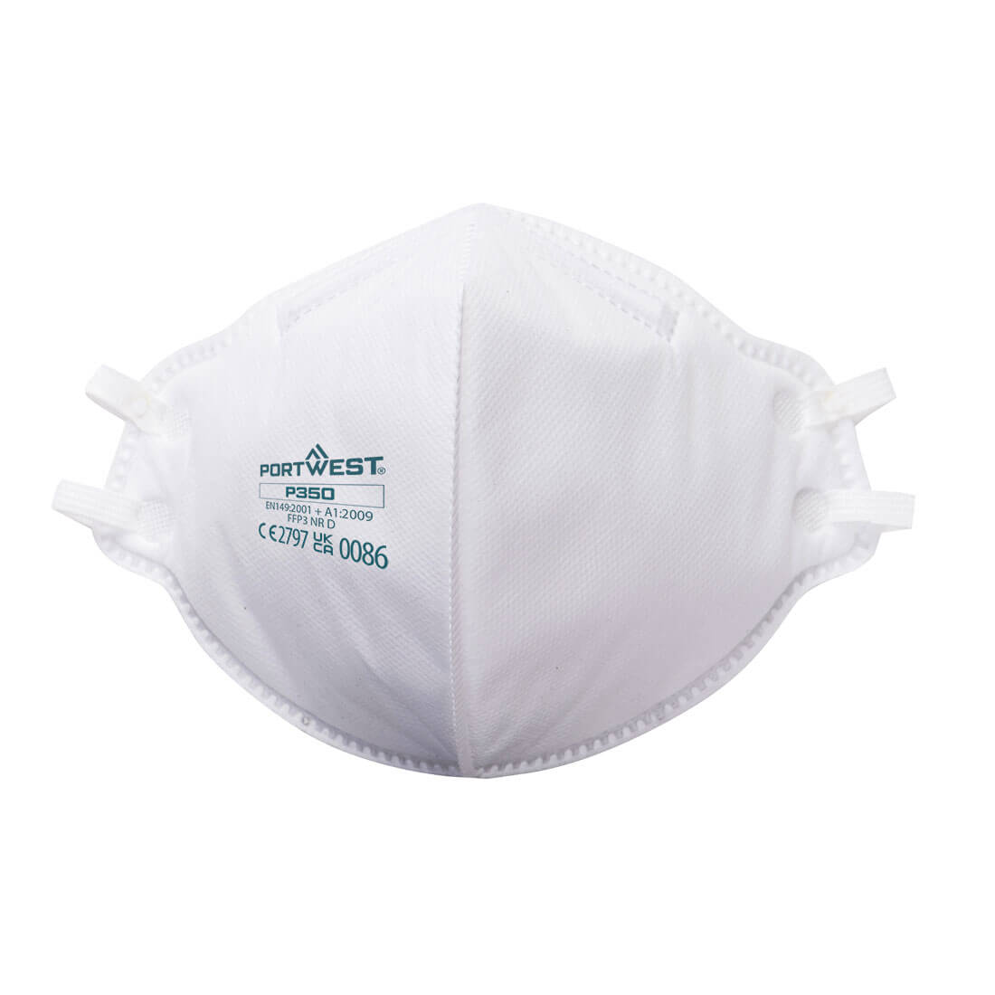 Portwest (P350) FFP3 Dolomite Fold Flat Respirator (Pk20)