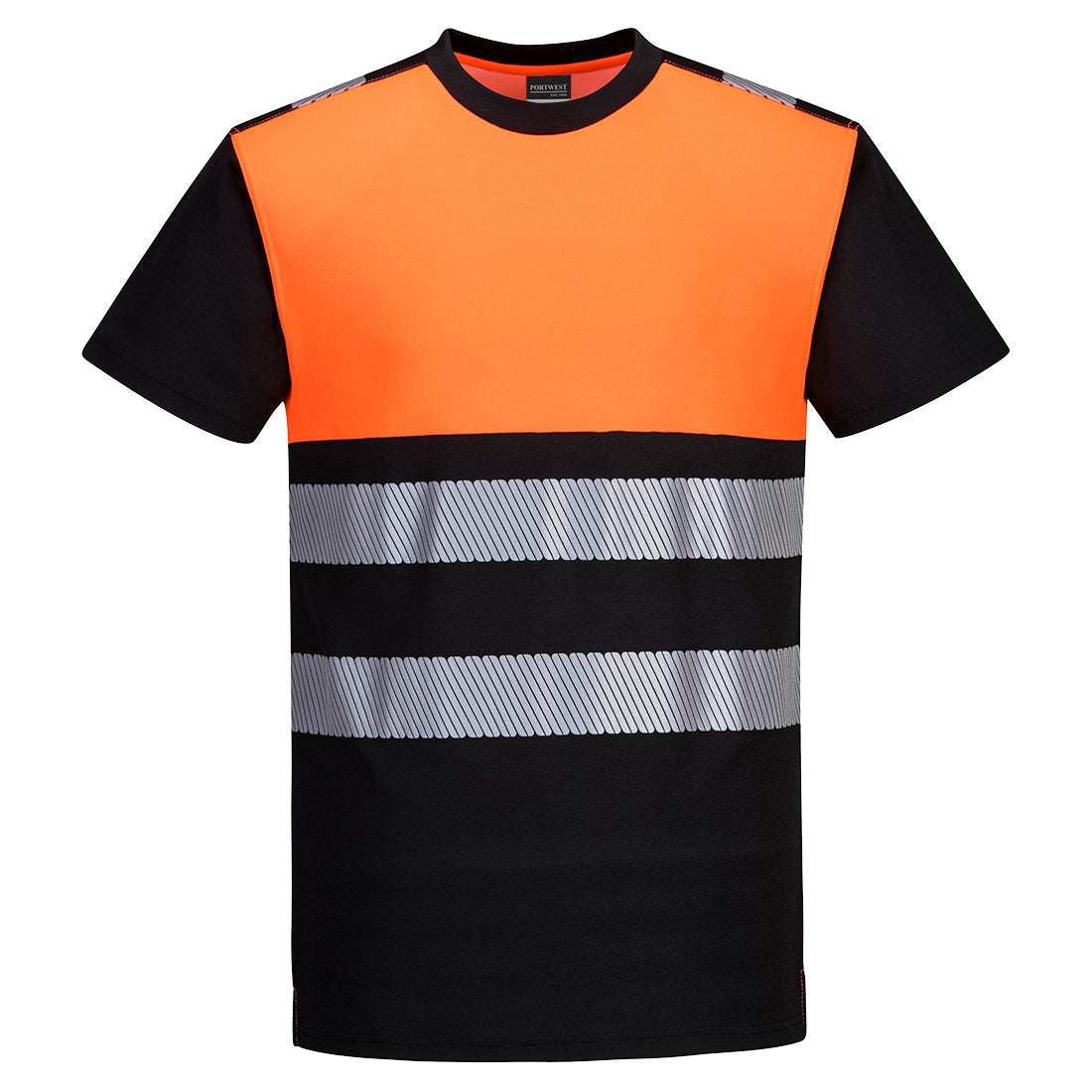 Portwest (PW311) PW3 Hi-Vis Cotton Comfort Class 1 T-Shirt S/S
