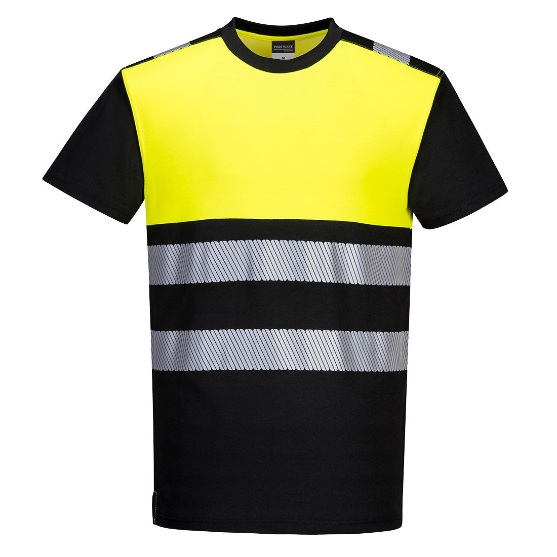 Portwest (PW311) PW3 Hi-Vis Cotton Comfort Class 1 T-Shirt S/S