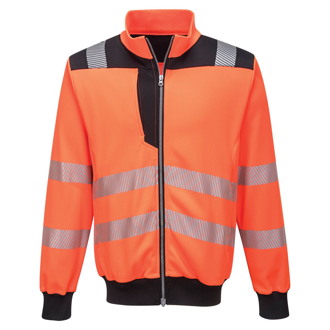 Portwest (PW370) PW3 Hi-Vis Zip Sweatshirt