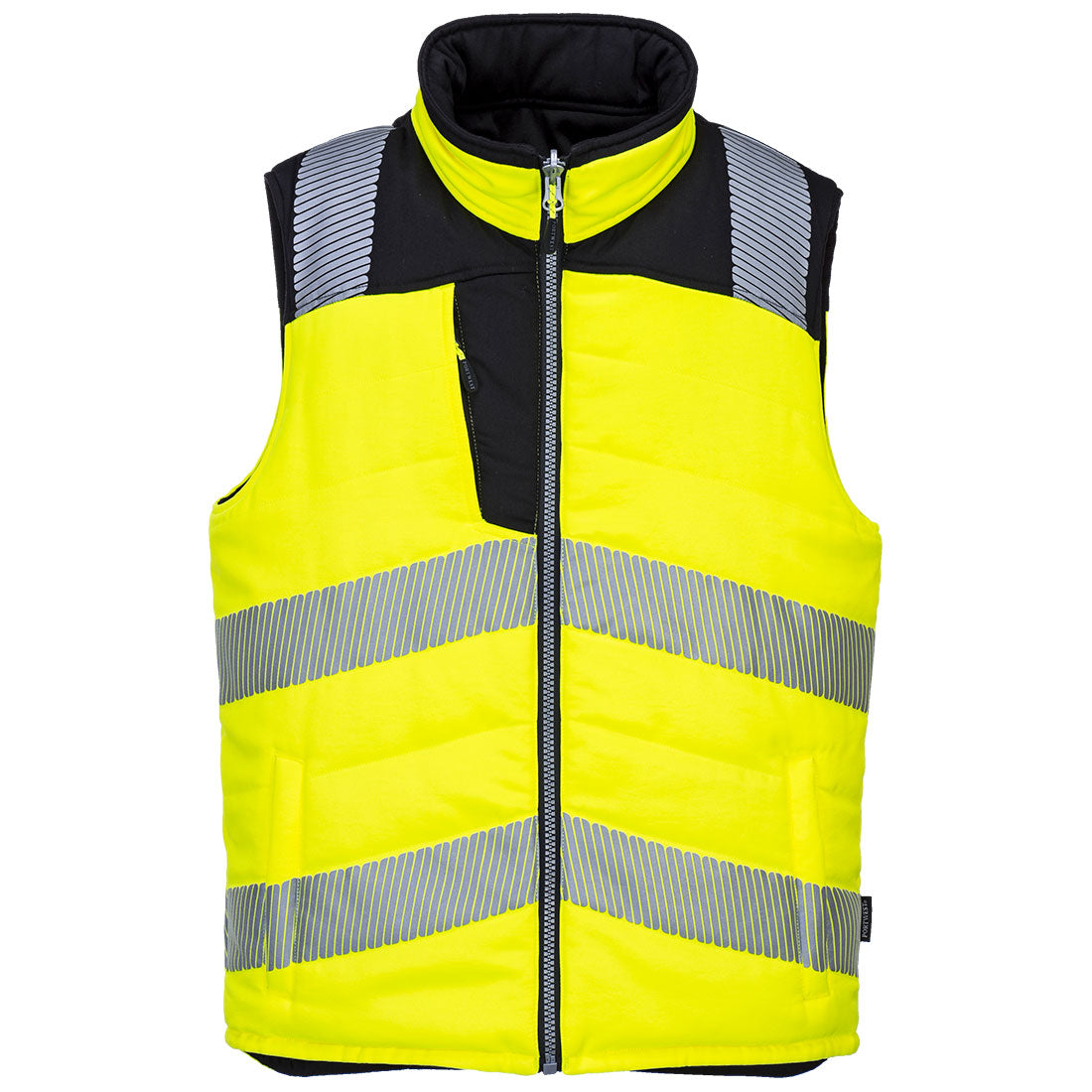 Portwest (PW374) PW3 Hi-Vis Reversible Bodywarmer
