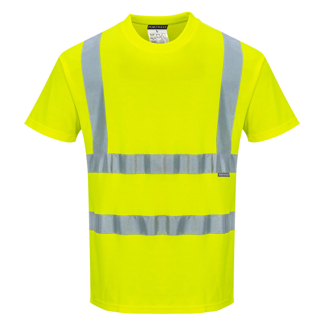 Portwest (S170) Hi-Vis Cotton Comfort T-Shirt S/S