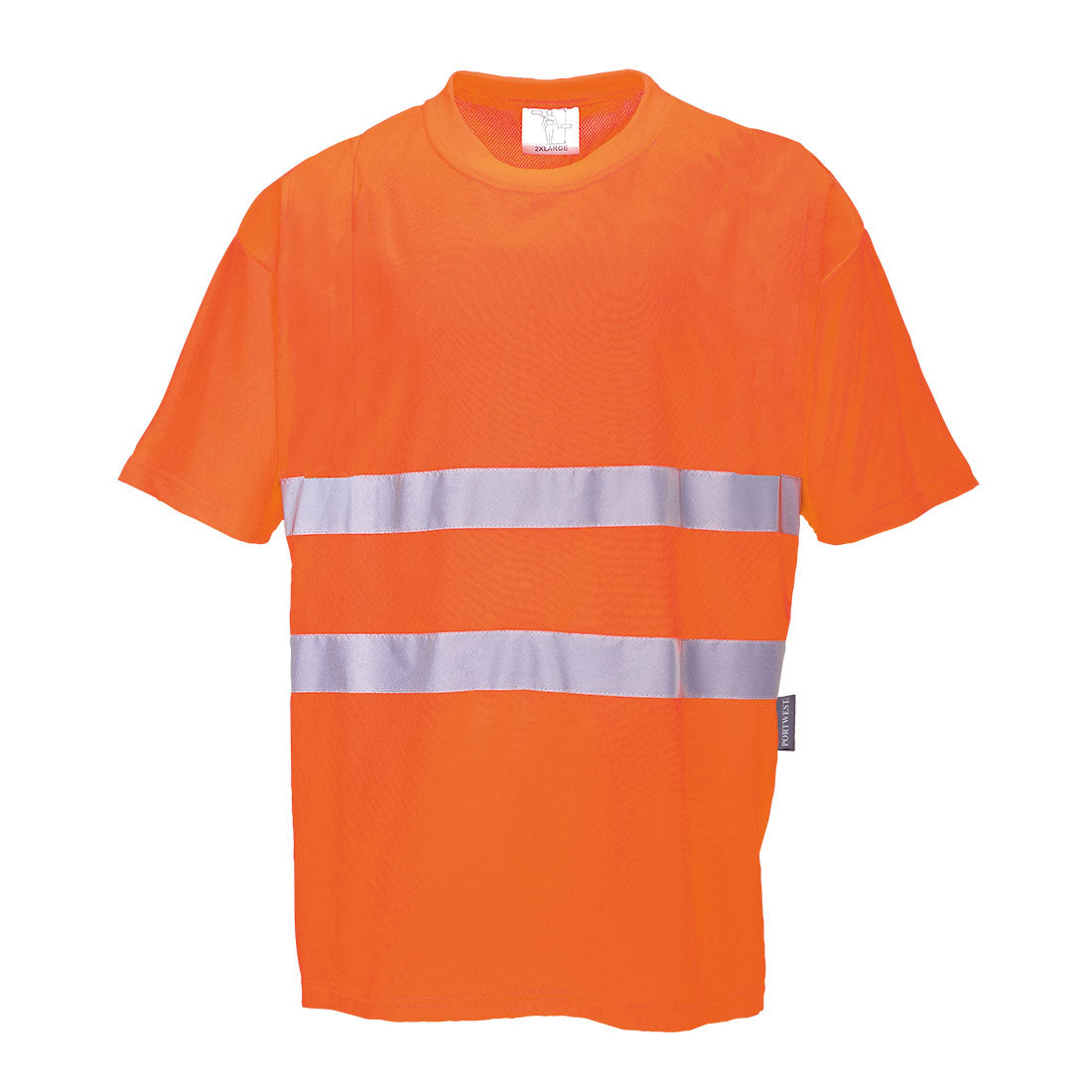 Portwest (S172) Hi-Vis Cotton Comfort T-Shirt S/S