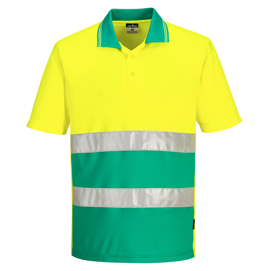 Portwest (S175) Hi-Vis Lightweight Contrast Polo Shirt S/S