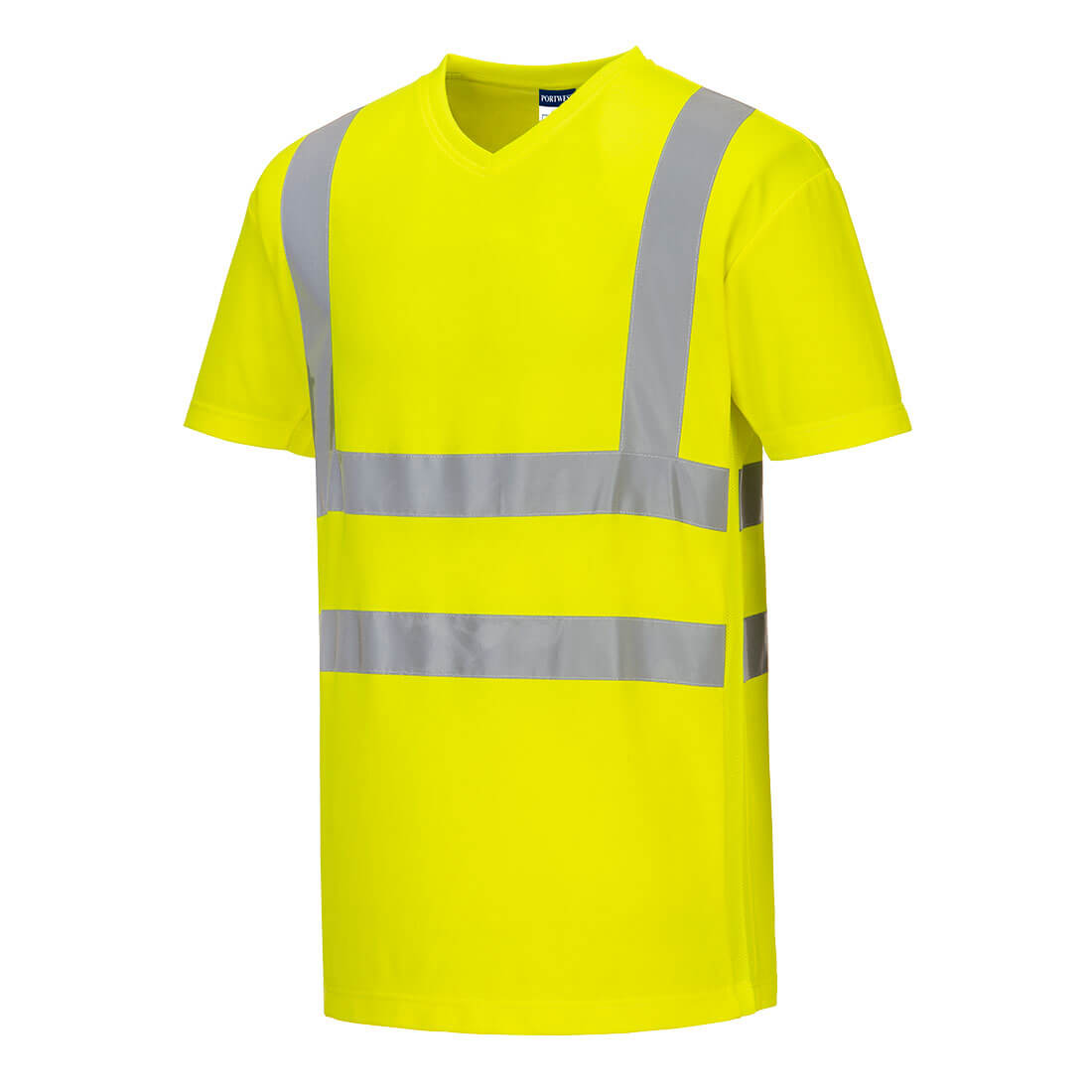 Portwest (S179) Hi-Vis Cotton Comfort Mesh Insert T-Shirt S/S
