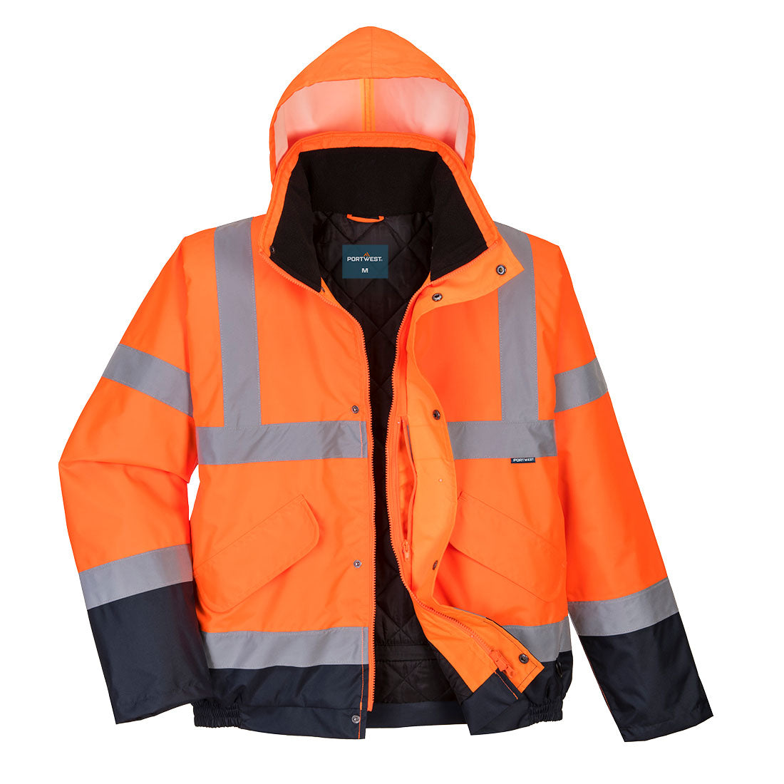 Portwest (S266) Hi-Vis Contrast Winter Bomber Jacket