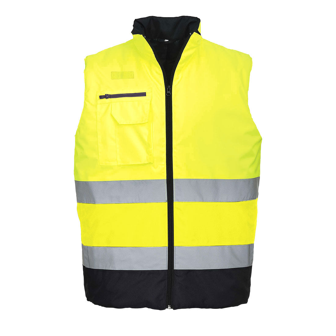 Portwest (S267) Hi-Vis Contrast Bodywarmer
