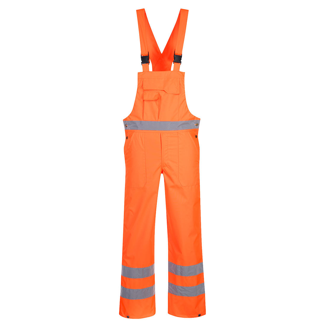 Portwest (S388) Hi-Vis Breathable Rain Bib and Brace