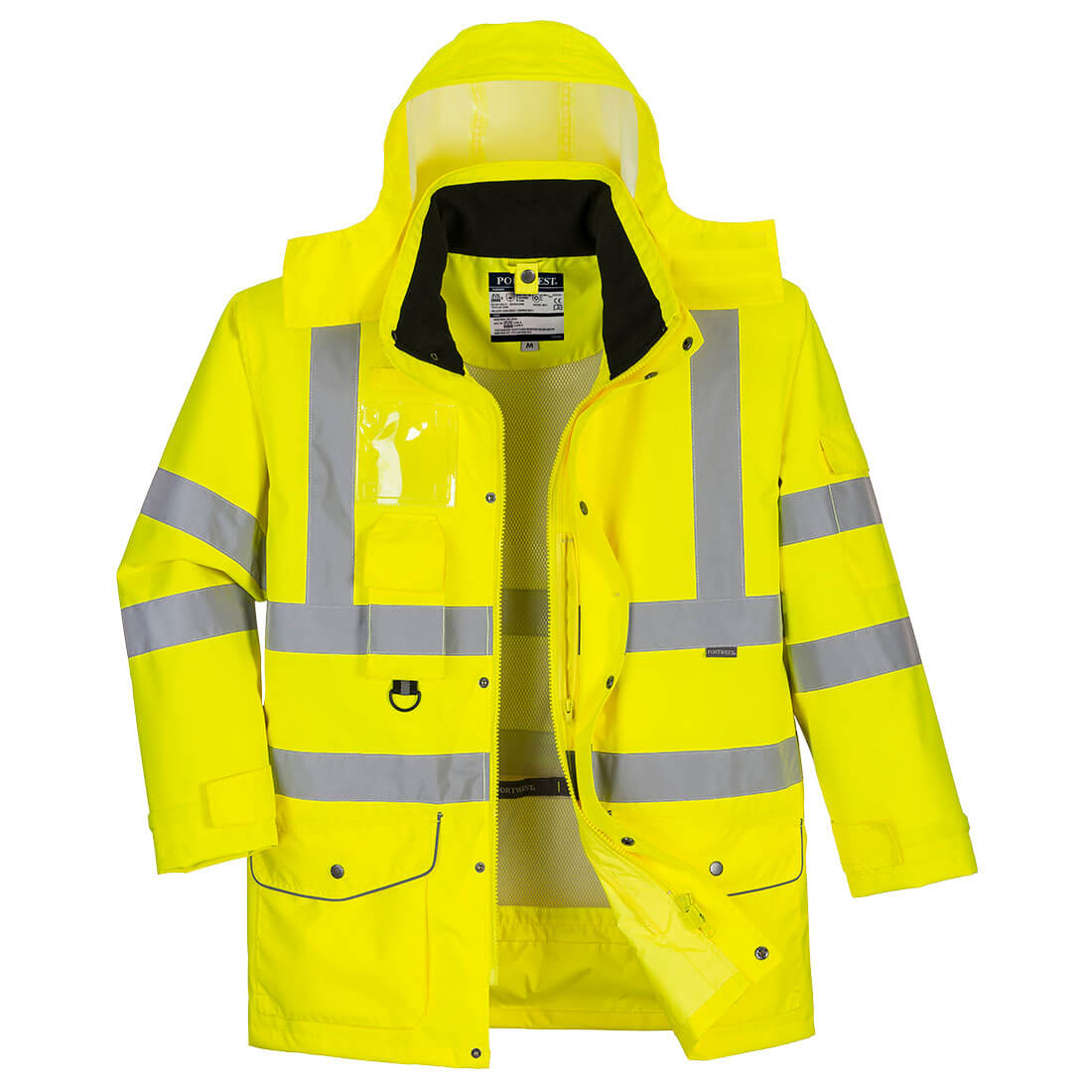Portwest (S427) Hi-Vis Breathable 7-in-1 Traffic Jacket