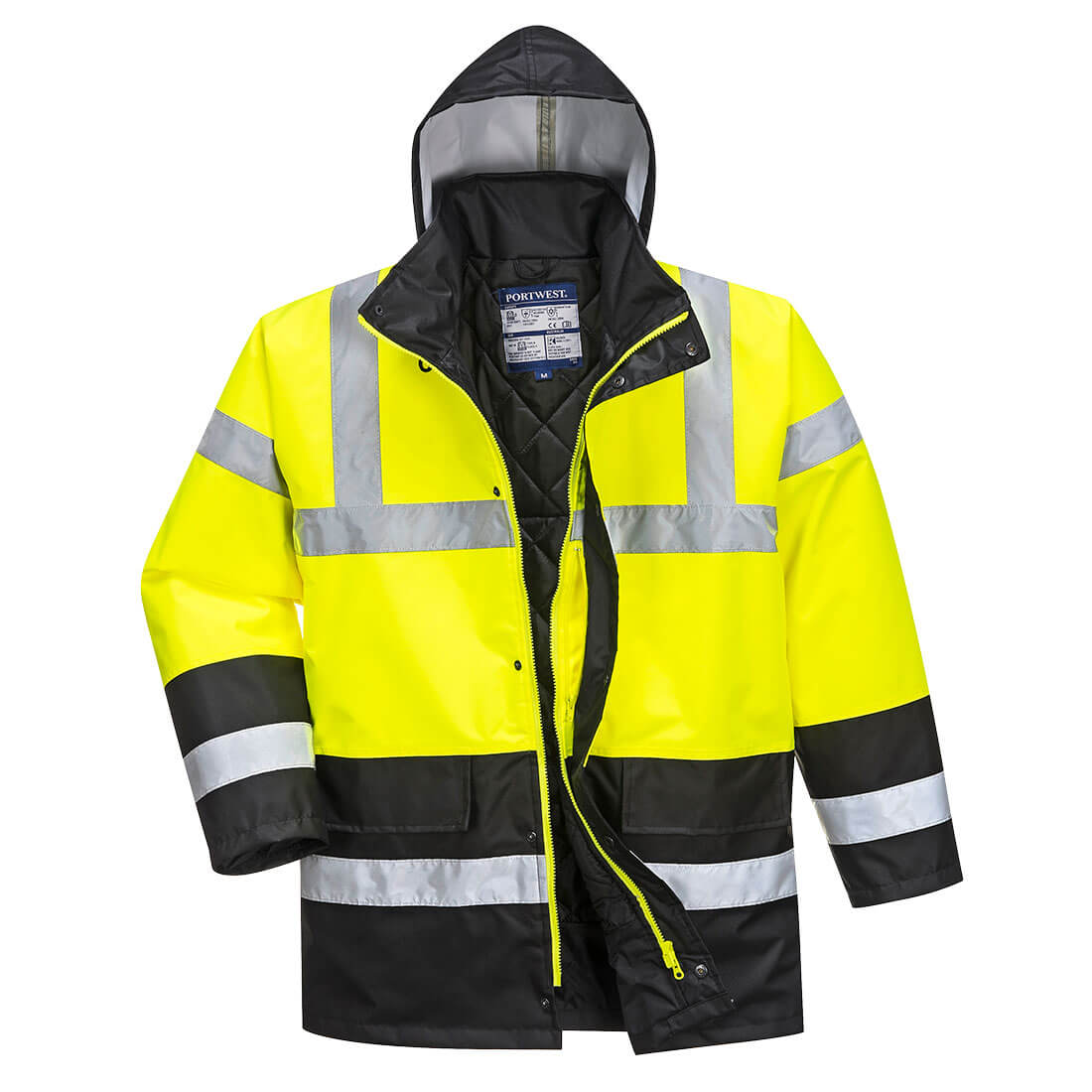 Portwest (S466) Hi-Vis Contrast Winter Traffic Jacket
