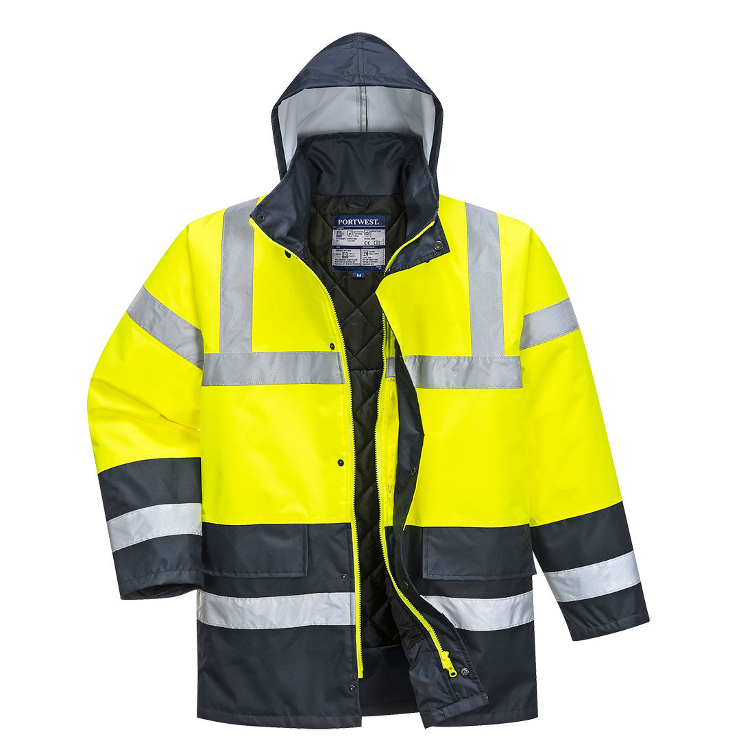 Portwest (S466) Hi-Vis Contrast Winter Traffic Jacket