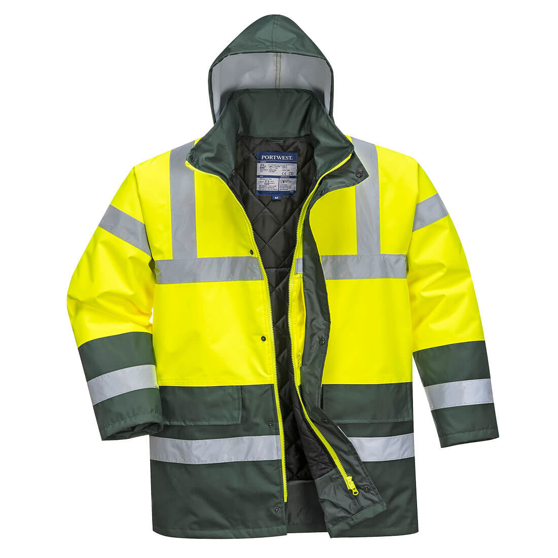Portwest (S466) Hi-Vis Contrast Winter Traffic Jacket