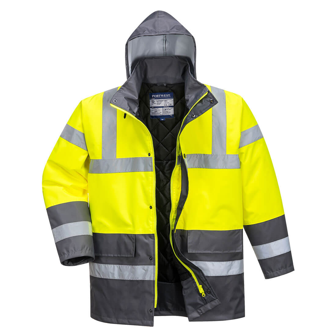 Portwest (S466) Hi-Vis Contrast Winter Traffic Jacket