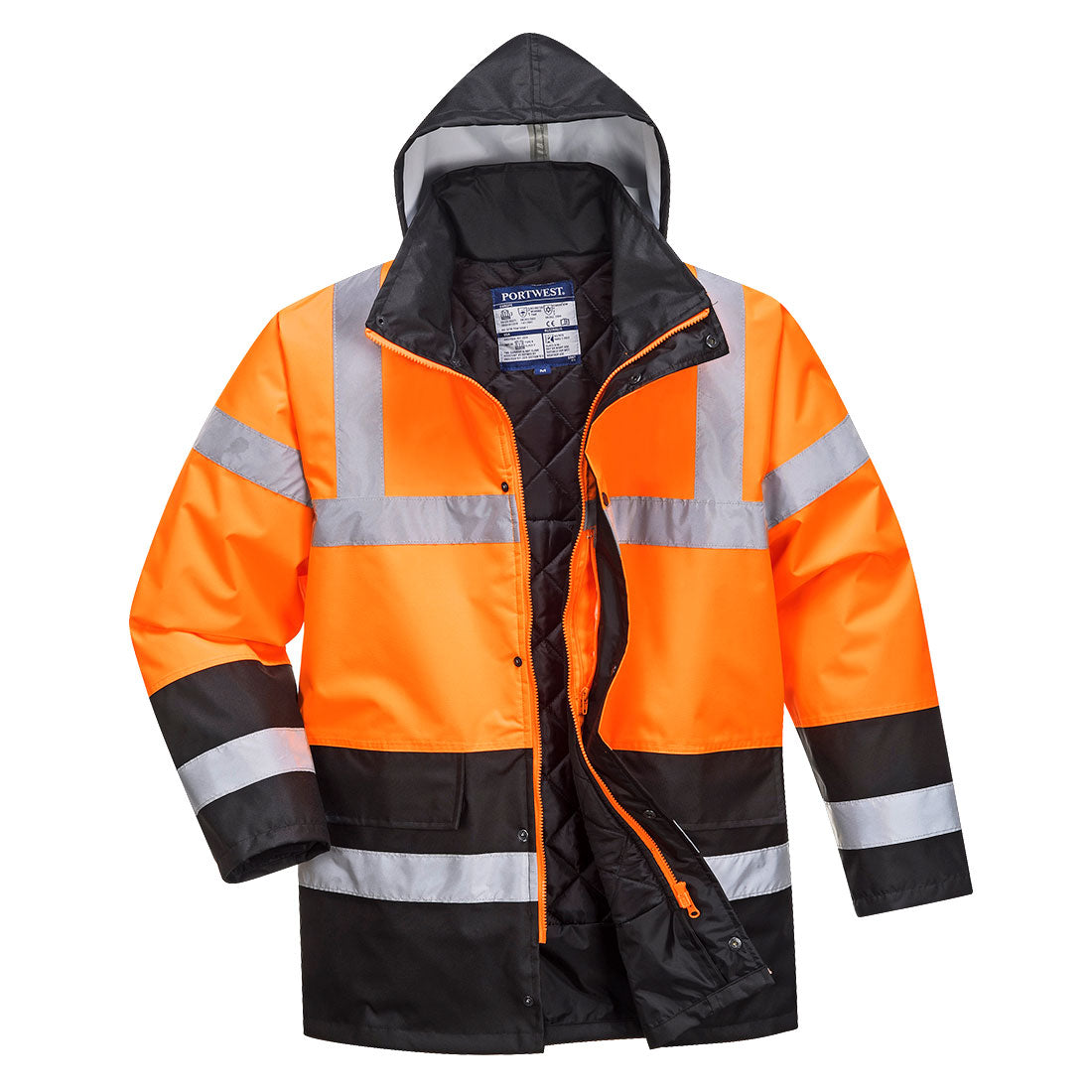 Portwest (S467) Hi-Vis Contrast Winter Traffic Jacket