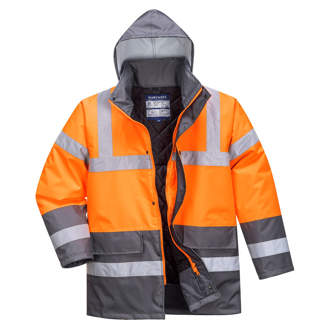 Portwest (S467) Hi-Vis Contrast Winter Traffic Jacket