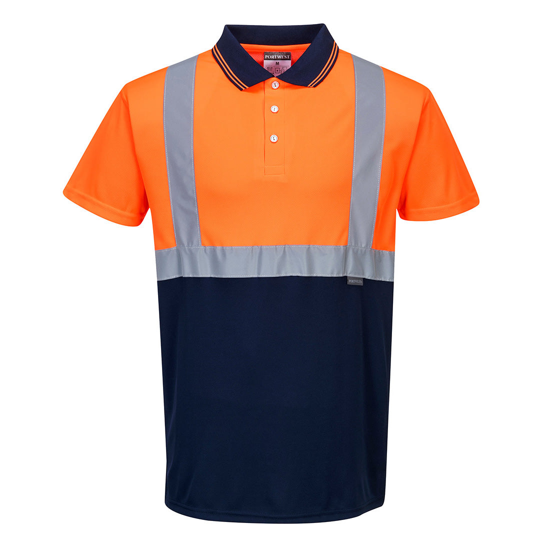 Portwest (S479) Hi-Vis Contrast Polo Shirt S/S