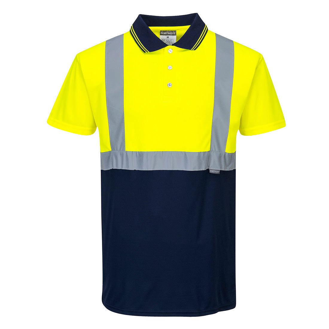 Portwest (S479) Hi-Vis Contrast Polo Shirt S/S