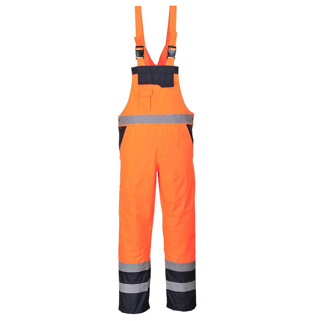 Portwest (S489) Hi-Vis Contrast Winter Bib and Brace