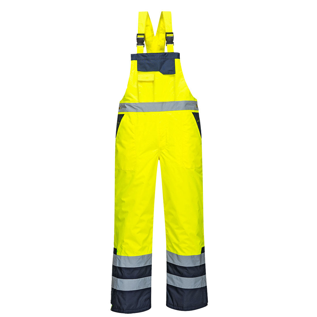 Portwest (S489) Hi-Vis Contrast Winter Bib and Brace