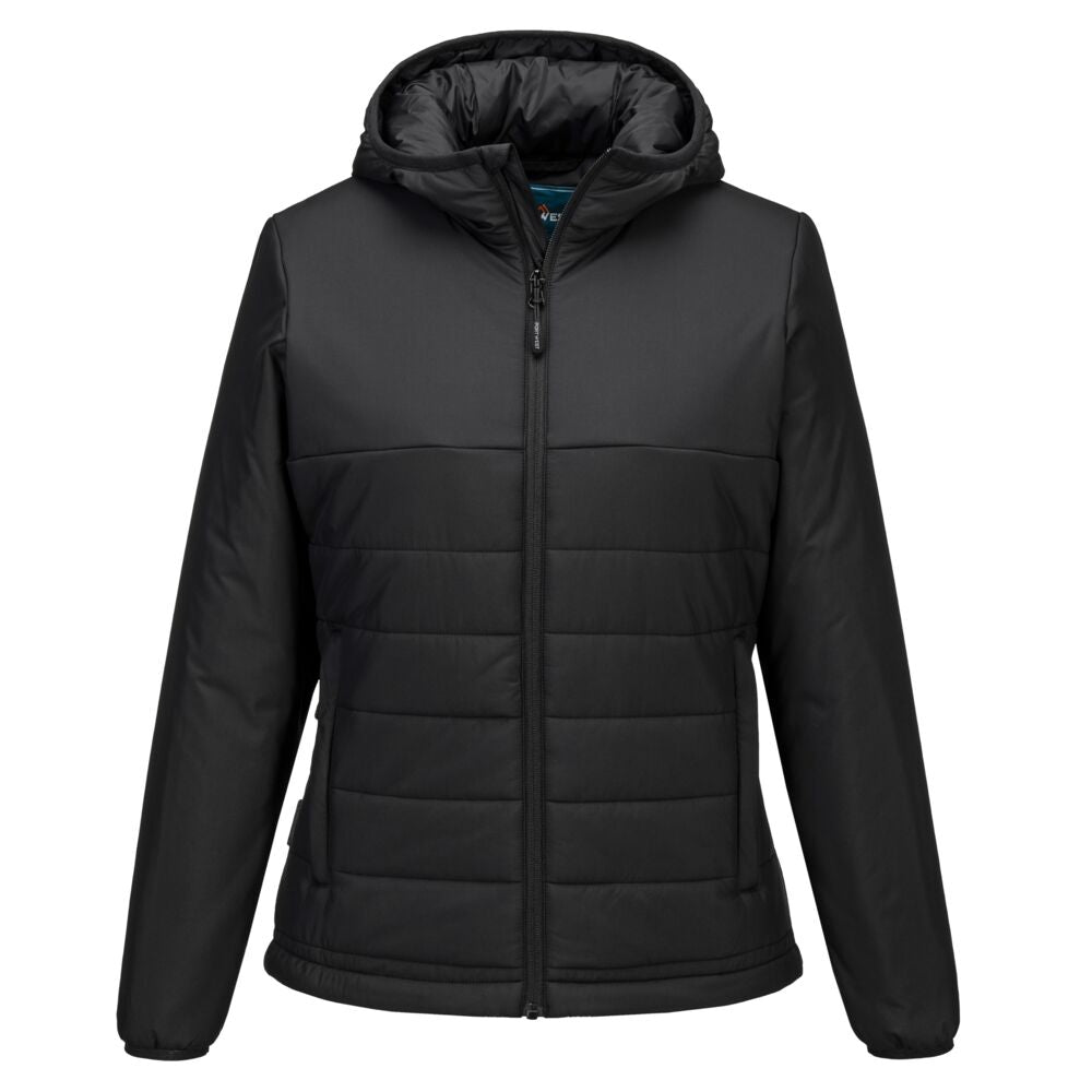 Portwest (S613) Professional Women's Hooded Insulated Baffle Jacket