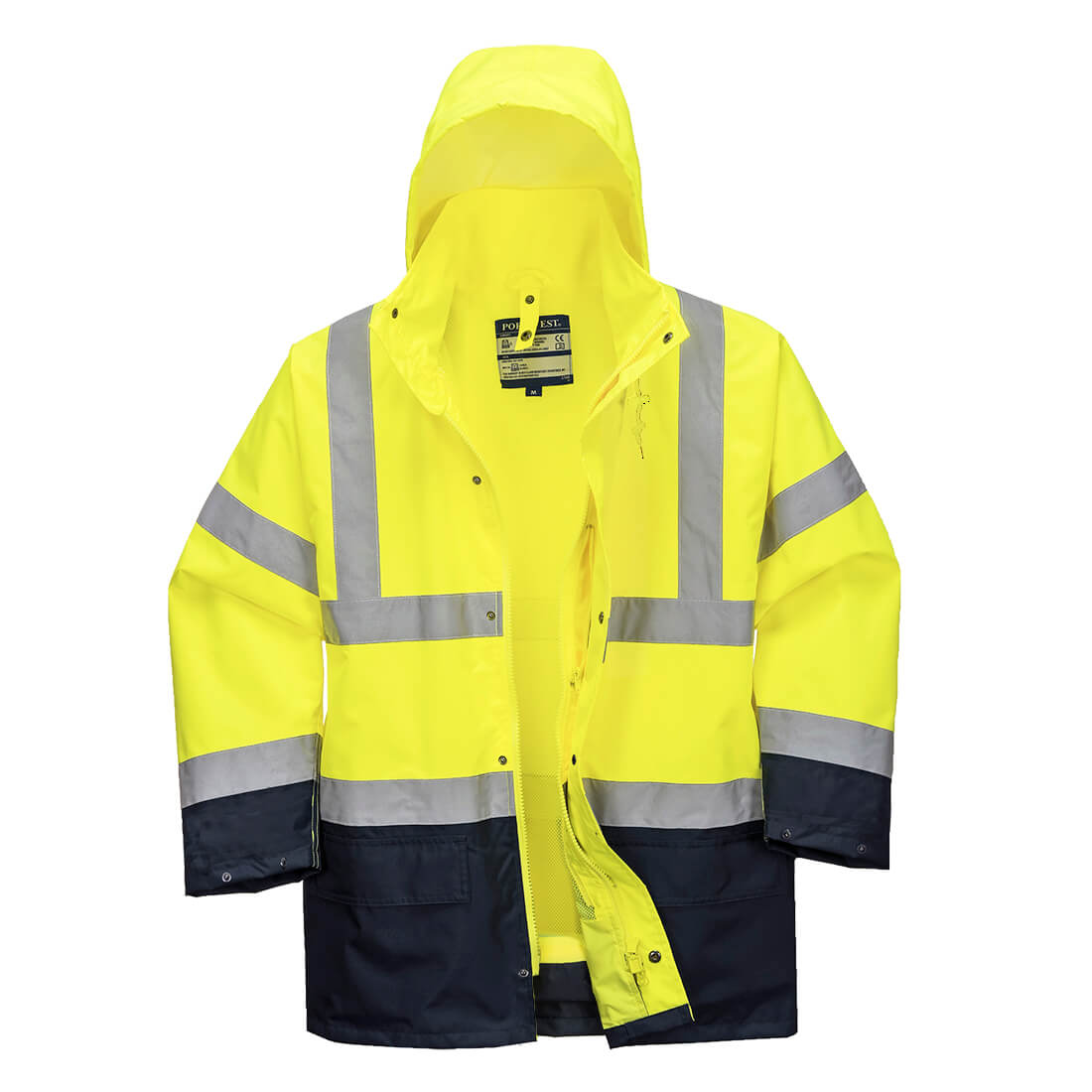 Portwest (S766) Hi-Vis 5-in-1 Contrast Essential Jacket