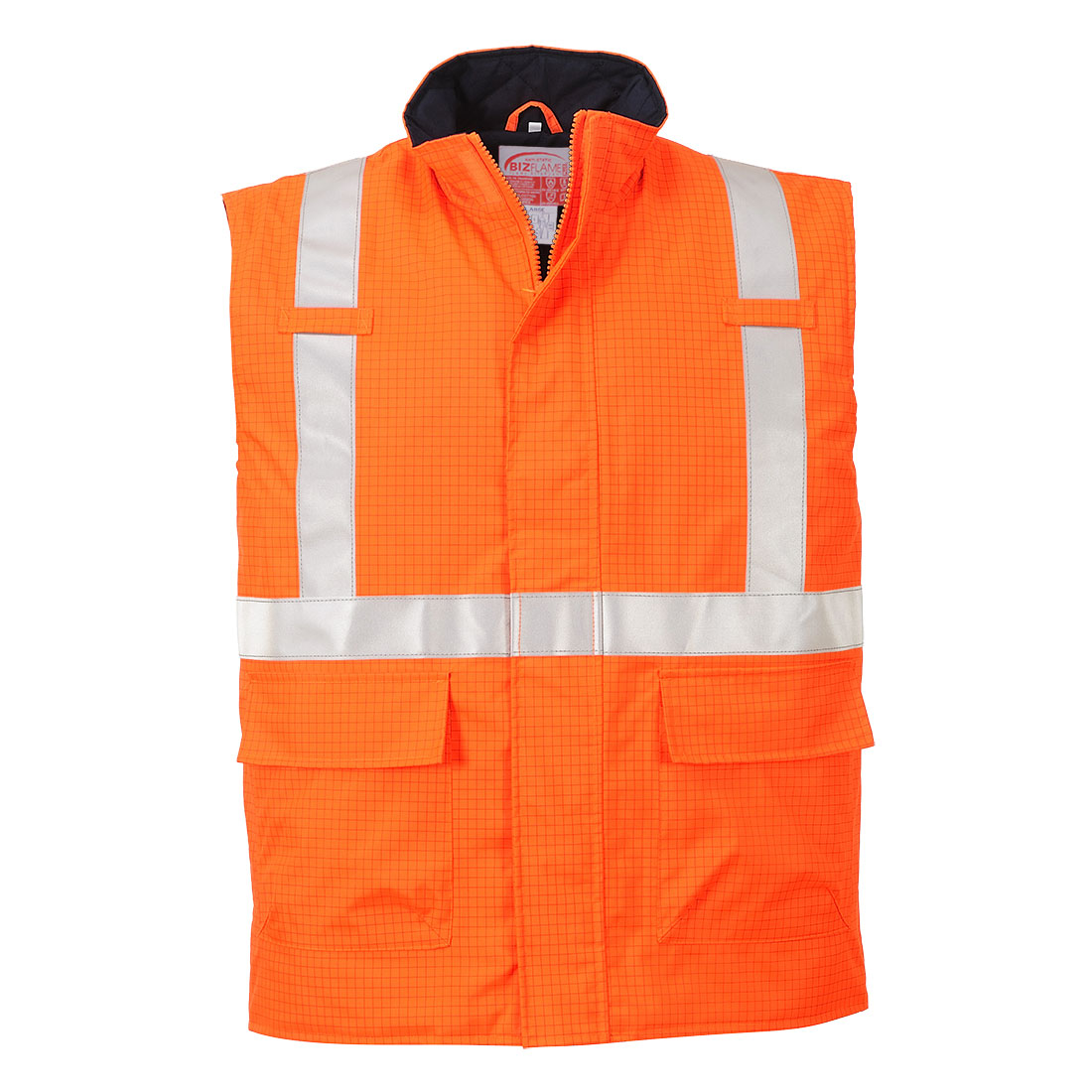 Portwest (S776) Bizflame Rain Hi-Vis FR Bodywarmer