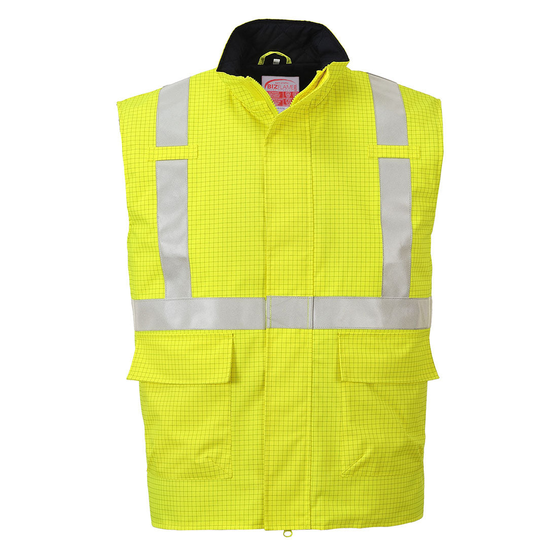 Portwest (S776) Bizflame Rain Hi-Vis FR Bodywarmer