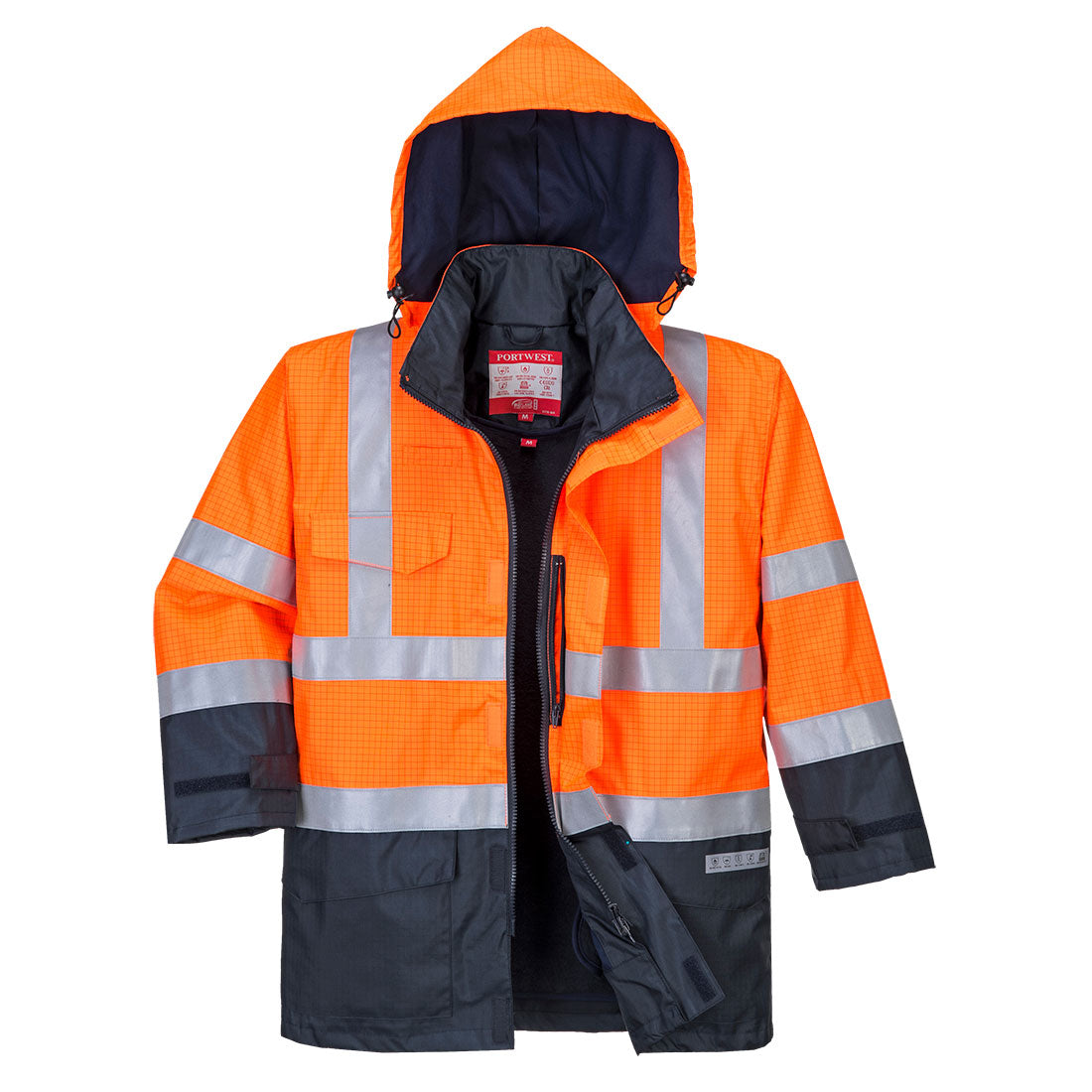 Portwest (S779) Bizflame Rain Hi-Vis Constrast FR Jacket