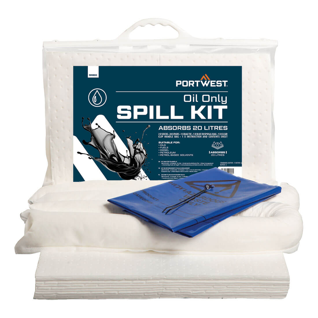 Portwest (SM60) 20 Litre Oil Only Kit