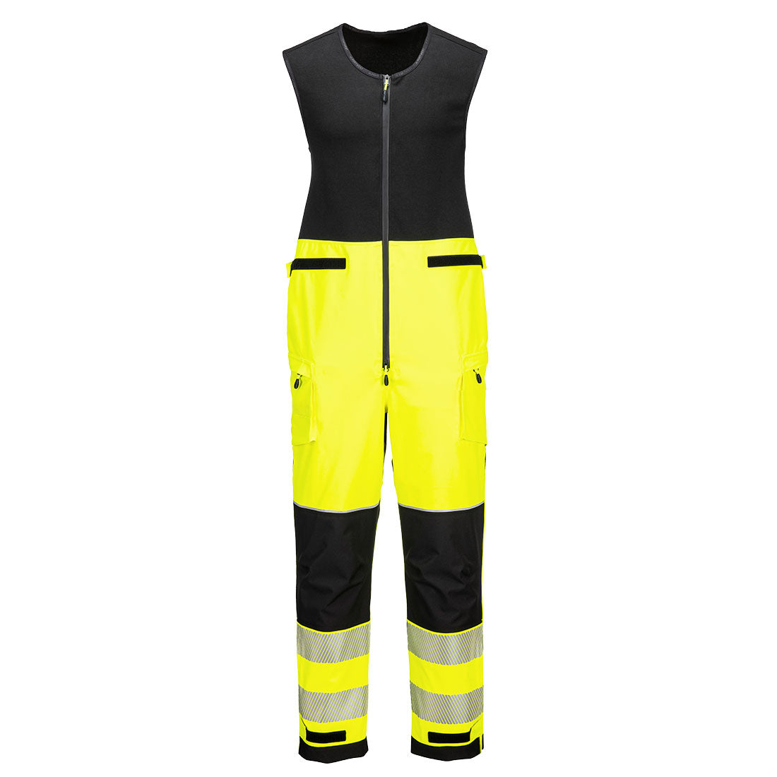 Portwest (T150) PW3 Hi-Vis Rain Salopettes (3L)