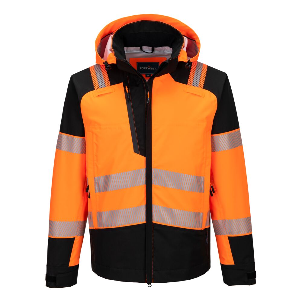 Portwest (T166) PW3 Hi-Vis Rain Jacket (3L)
