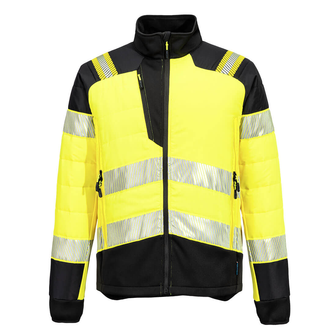Portwest (T170) PW3 Hi-Vis Hybrid Baffle Jacket