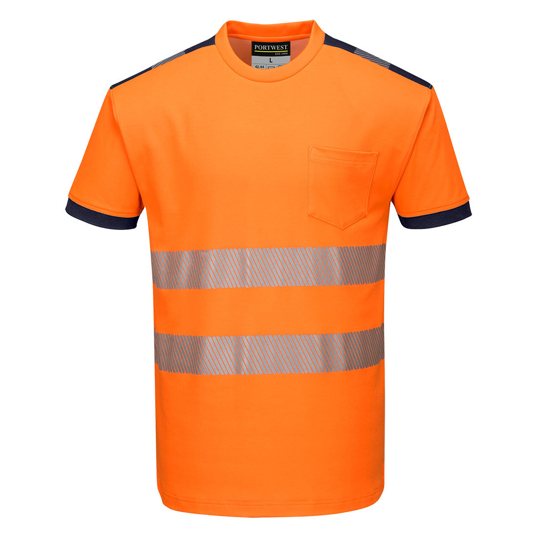 Portwest (T181) PW3 Hi-Vis Cotton Comfort T-Shirt S/S