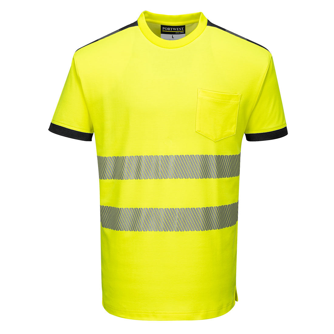 Portwest (T181) PW3 Hi-Vis Cotton Comfort T-Shirt S/S
