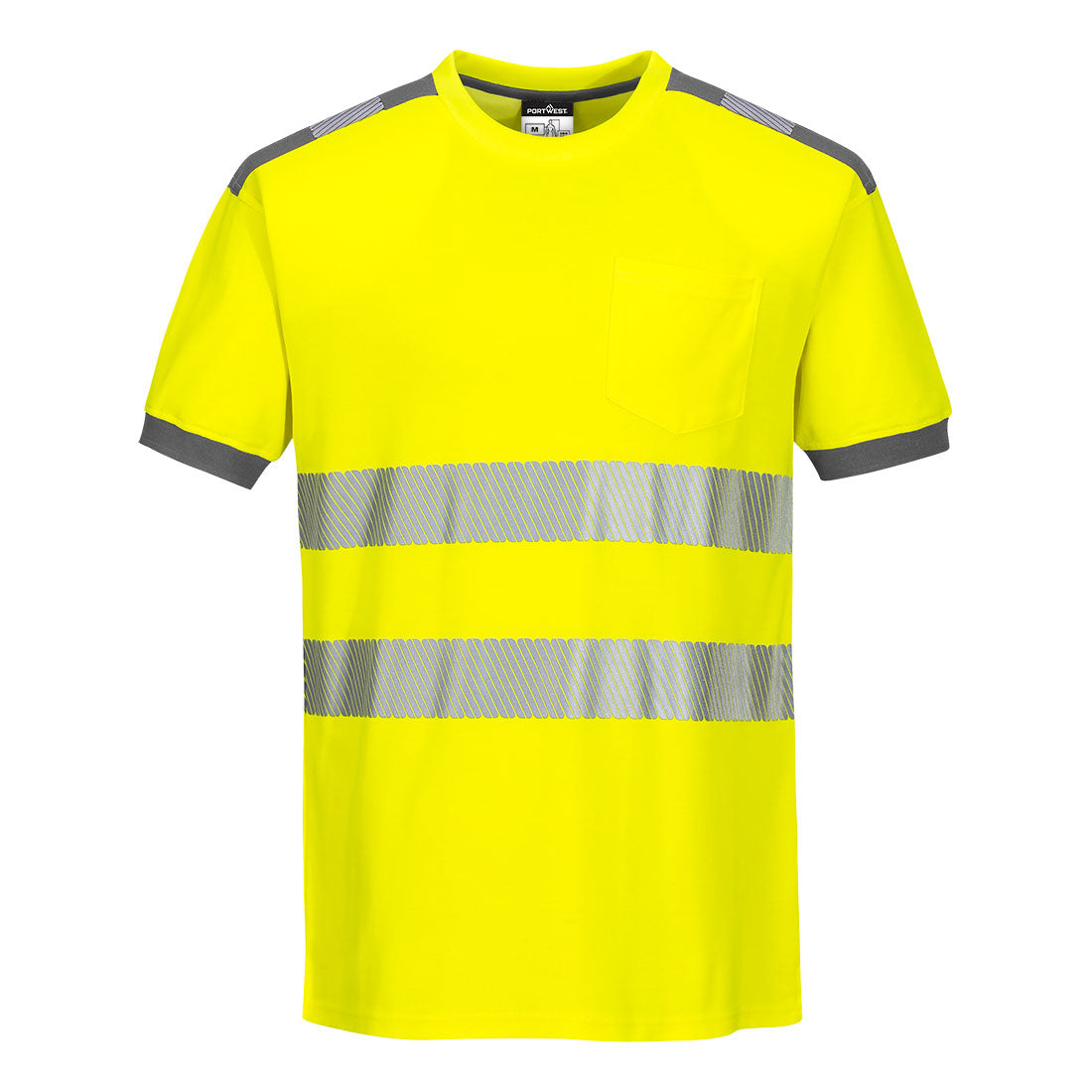 Portwest (T181) PW3 Hi-Vis Cotton Comfort T-Shirt S/S