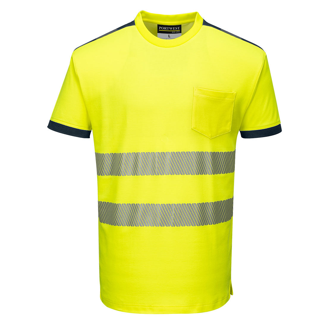 Portwest (T181) PW3 Hi-Vis Cotton Comfort T-Shirt S/S