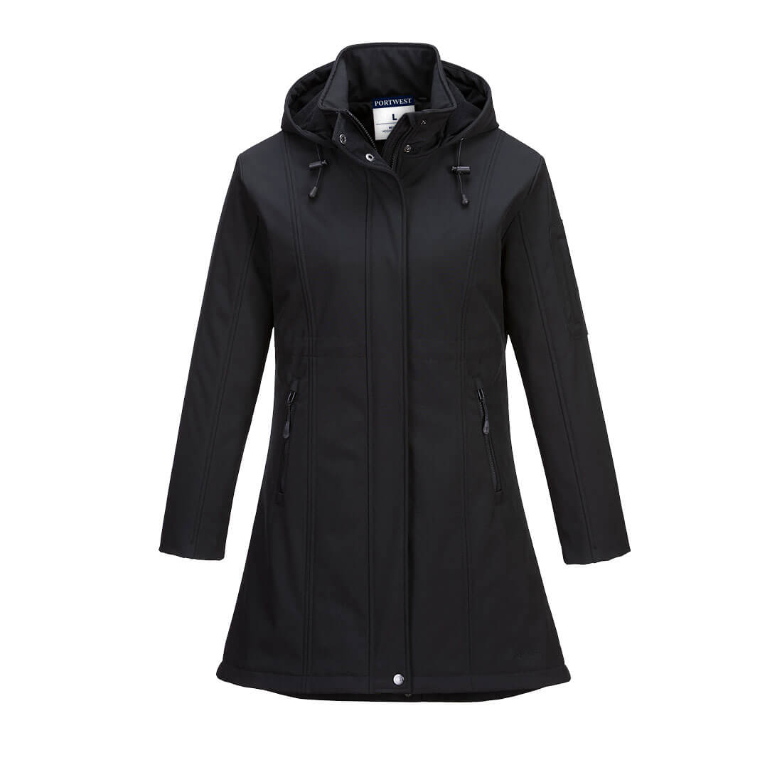 Portwest (TK42) Carla Women's Hooded Softshell Jacket (3L)