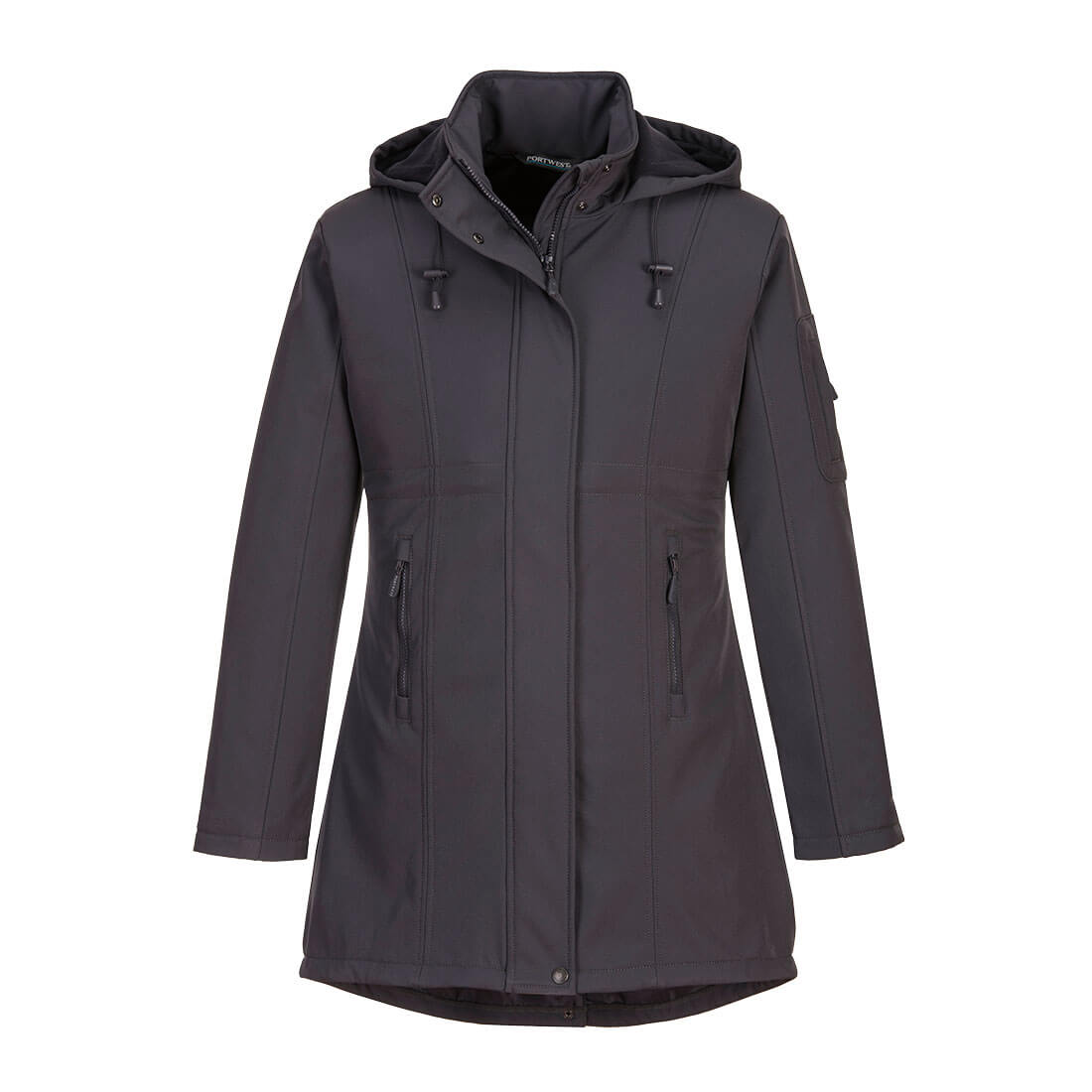 Portwest (TK42) Carla Women's Hooded Softshell Jacket (3L)