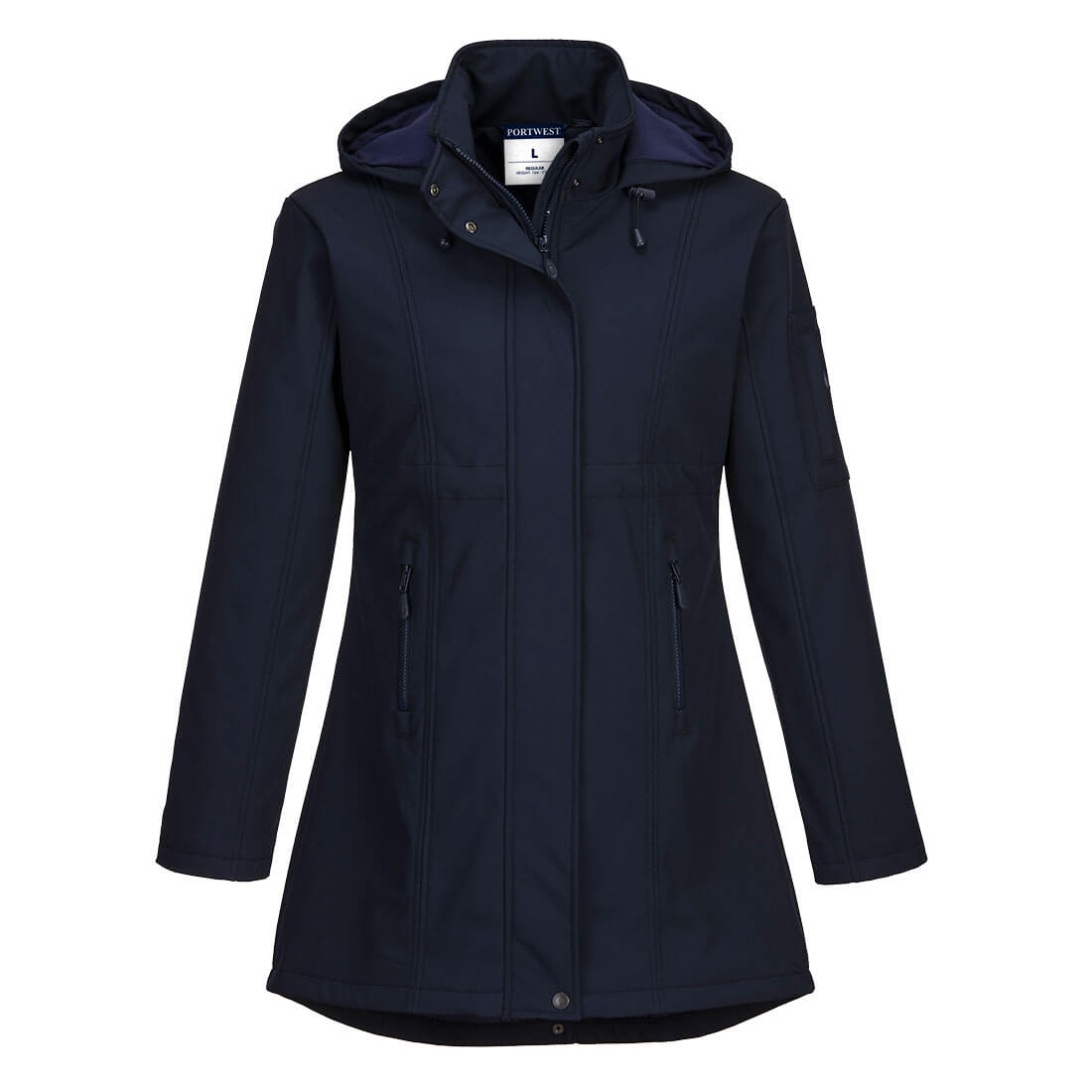 Portwest (TK42) Carla Women's Hooded Softshell Jacket (3L)