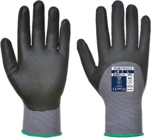 (A352) Dermiflex Ultra Glove - Grey/Black