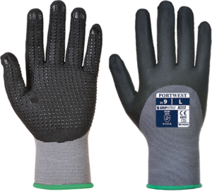 (A353) Dermiflex Ultra + Glove - Grey/Black