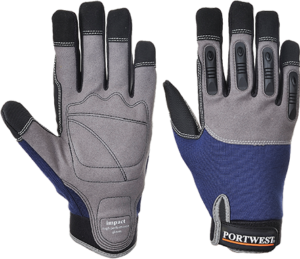 (A720) Navy Impact - High Performance Glove