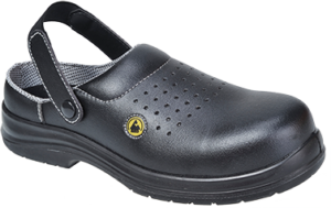 (FC03) Portwest Compositelite ESD Perforated Safety Clog SB AE