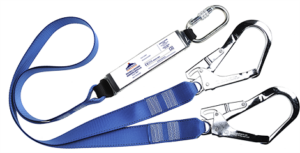 (FP51) Double Lanyard Webbing with Shock Absorber